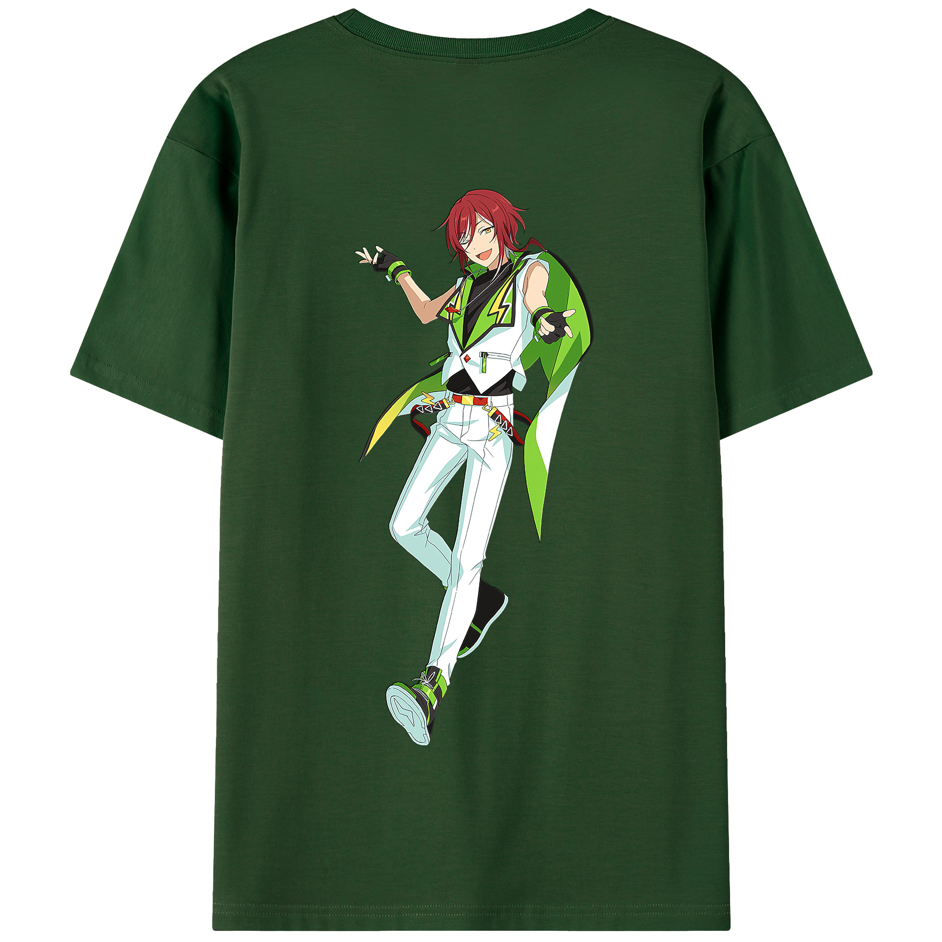 （画像用） あんさんぶるスターズ! Ensemble Stars 綿100％半袖Tシャツ（背面プリント）